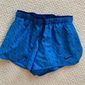 Nike patterned athletic shorts